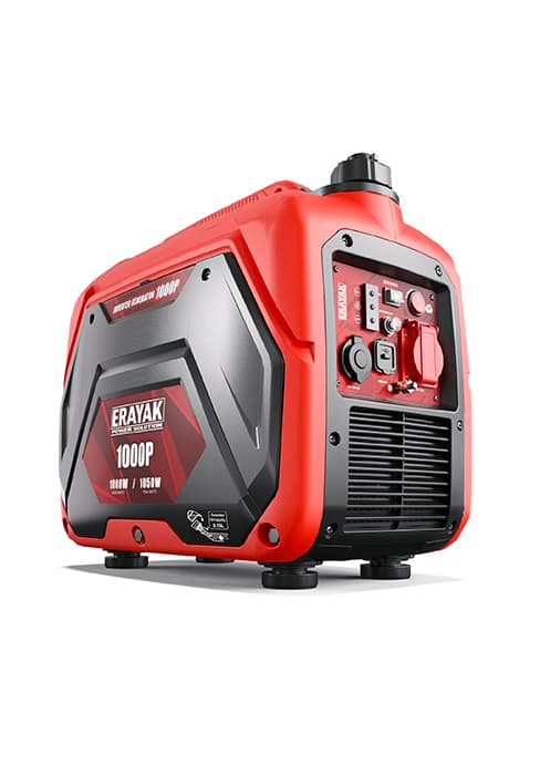 ERAYAK 4500W Portable Inverter Generator for Home Use, Super Quiet Small Generator for Camping Outdoor Emergency Power Backup, Gas Powered Engine, ECO Mode, EPA Compliant