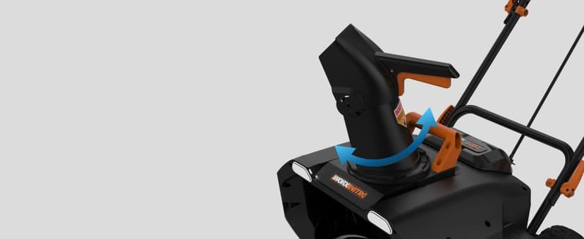 Worx 40V 20" Cordless Snow Blower Power Share with Brushless Motor - WG471 (Batteries & Charger Included)