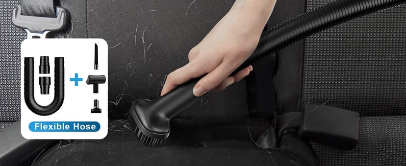 Handheld Vacuum Cordless, Car Vacuum with 16000Pa Powerful Suction, Lightweight at 1.3 lbs, Rechargeable Vacuum Cleaners for Home Office Car Pets with Brushless Motor, Multiple Accessories