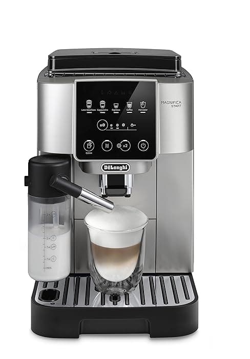 De'Longhi Magnifica Evo Automatic Espresso & Coffee Machine with Automatic Milk Frother for Latte, Cappuccino, Iced Coffee, Built-in Grinder, ECAM29084SB
