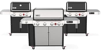 Weber Genesis E-335 Liquid Propane Gas Grill, Black