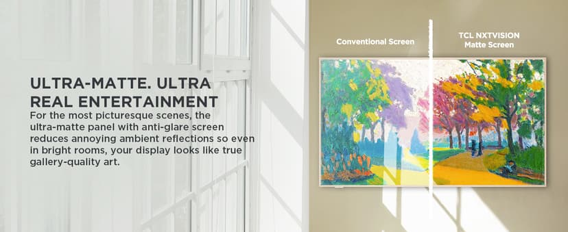 TCL 65-Inch Class QLED 4K Smart NXTVISION TV with Google TV (65A300W, 2024 Model) Dolby Vision HDR & Dolby Atmos, Built-in Google Assistant with Voice Remote, Works with Alexa, Streaming Television