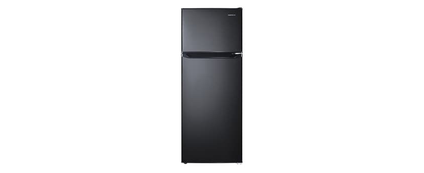 RV Refrigerator, Black, 7.6 cu.ft. | 12V | Compact RV Fridge | Customizable Controls | Space-Saving Design | R-780BK-12V