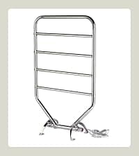 Hyde Park Towel Warmer - Free-Standing Towel Warmer Rack for Drying Towels and Garments - 39-Inch Chrome Finish Frame with 8 Bars - Model WHC