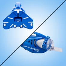 POOL BLASTER Max Cordless Pool Vacuum for Deep Cleaning & Strong Suction, Handheld Rechargeable Swimming Pool Cleaner for Inground and Above Ground Pools, Hoseless Pool Vac by Water Tech