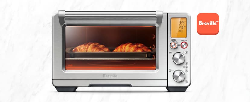 Breville BOV950BSS Joule Smart Oven Air Fryer Pro Countertop Oven, Brushed Stainless Steel