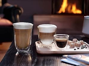 De'Longhi 15-Bar Pump Espresso Machine with Milk Frother & Temperature Control - Compact Home Barista Coffee Maker for Espresso, Latte, Cappuccino & Iced Coffee, Easy to Clean Design