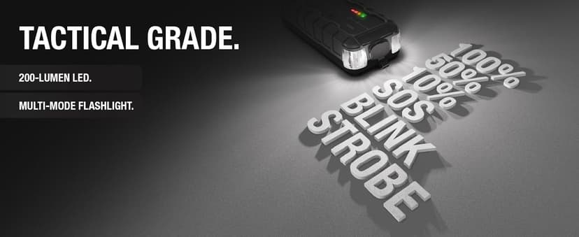 NOCO Boost GB50: 1500A UltraSafe Jump Starter – 12V Lithium Battery Booster Pack, Portable Jump Box, Power Bank & Jumper Cables - For 6.0L Gas and 3.0L Diesel Engines