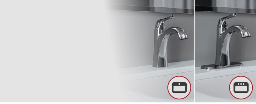 Pfister Willa Bathroom Sink Faucet, Single Control, 1-Handle, Single Hole, NSF Certified, Polished Chrome Finish, LF042MALCC