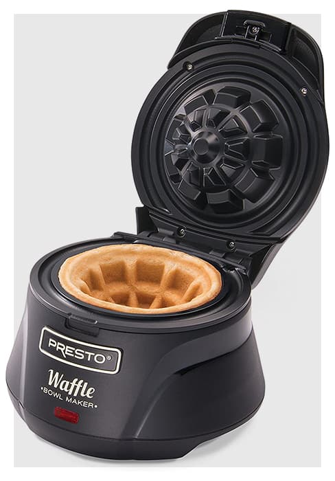 Presto Ceramic Flipside Belgian Waffle Maker, 7 inches (Pack of 1), BlackGray