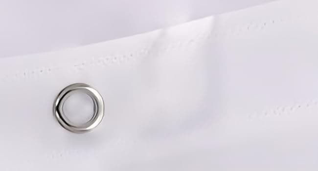 Clawfoot Tub Shower Curtain 180x70 Inch White Liner All Warp Around Extra Wide 36 Metal Hooks Vinyl Bath Curtain for Clawfoot Stand Up Tub Bathroom PEVA Waterproof Liner