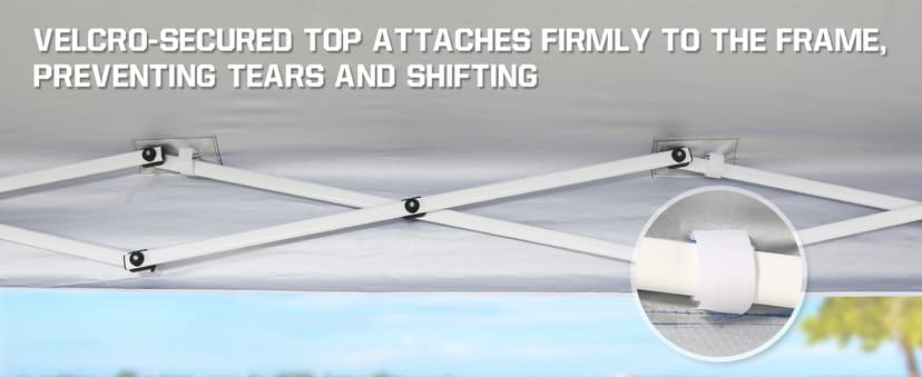 EAGLE PEAK Pop Up Canopy Tent with Wheeled Carry Bag, 8 Stakes, 4 Ropes, 4 Weight Bags, Easy Set Up Tent Canopy, 10x10 ft, 100sqft of Shade, Blue