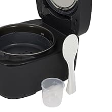 Zojirushi NW-QAC10 5.5-Cup Capacity Flat-Top Induction Cooker and Warmer with Custom Cooking Pan, Double Non-Stick Coating for Easy Clean-Up (Black)