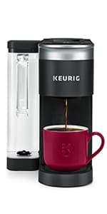 Keurig K-Iced Coffee Maker, Single Serve K-Cup Pod Iced Coffee Maker, With Hot and Cold Coffee Capabilities, Brews Any K-Cup Pod, Gray
