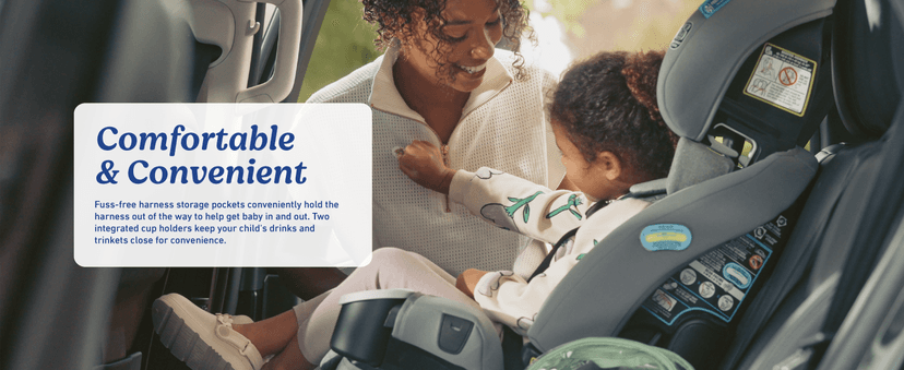 Graco 4Ever DLX 4-in-1 Car Seat, Grey, Infant to Toddler Car Seat, with 10 Years of Use, Rear-facing, Forward-facing and Booster Modes, Safe, Comfortable and Convenient