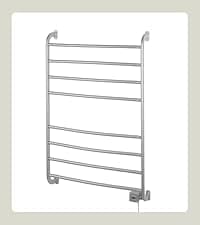 Hyde Park Towel Warmer - Free-Standing Towel Warmer Rack for Drying Towels and Garments - 39-Inch Chrome Finish Frame with 8 Bars - Model WHC