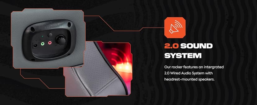 X Rocker Cosmos RGB Floor Rocker - LED Gaming Chair for Comfortable & Immersive Gaming - Chair with Gaming System Compatibility & Easy Setup - Integrated Speakers & RGB Lighting