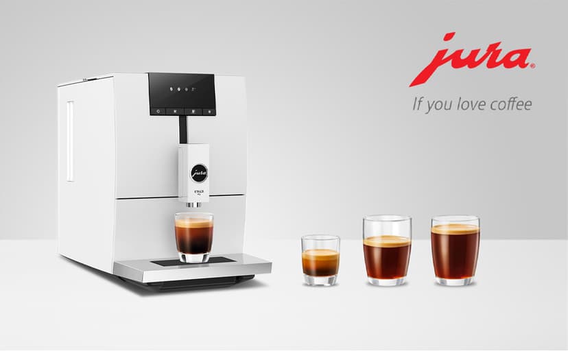 Jura ENA 4 Full Nordic White Automatic Coffee Machine