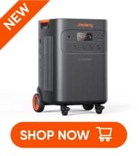 Jackery Solar Generator 3000 PRO 400W, 3024Wh Power Station with 2x200W Solar Panels, Fast Charging in 2.4 Hours, Intelligent BMS, 2xPD 100W Ports for RV Outdoor Camping & Power Outages Black, Orange