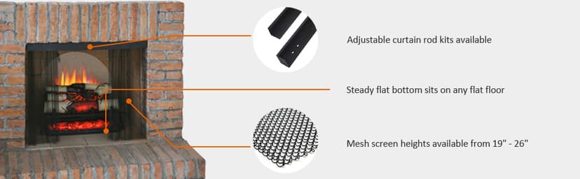 LegendFlame 23" W Free Standing Electric Fireplace White Birch Log Set (EF290A-WB), Fireplace Insert, Heater 750W/1500W, Crackling Sound, Remote Control