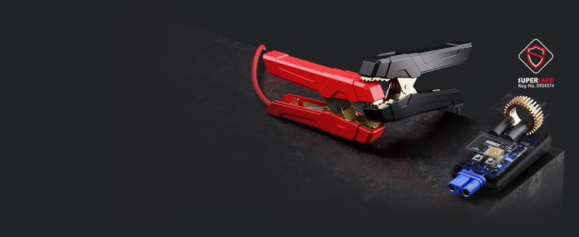 GOOLOO GP4000 Jump Starter 4000A Peak Car Starter (All Gas,up to 10.0L Diesel Engine) SuperSafe 12V Lithium Jump Box,Auto Battery Booster Pack,Portable Power Bank with USB Quick Charge and Type C Port