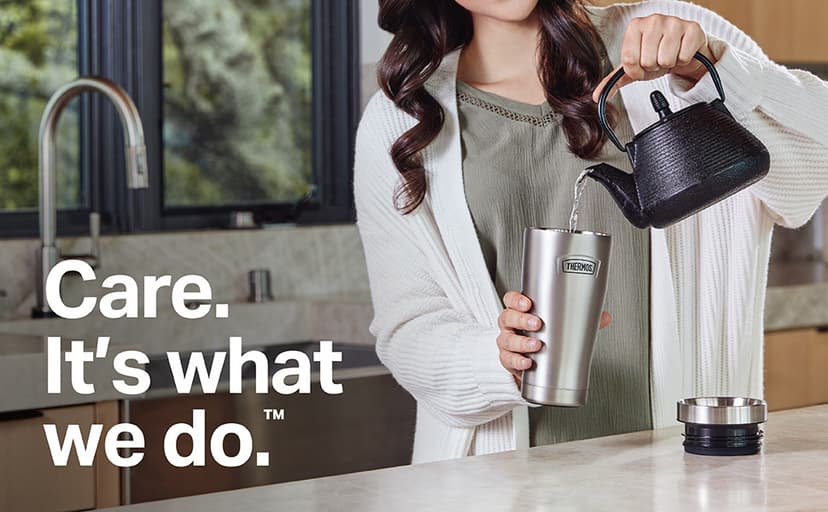 THERMOS ICON SERIES, Stainless Steel Tumbler, Matte Stainless Steel, 16 oz