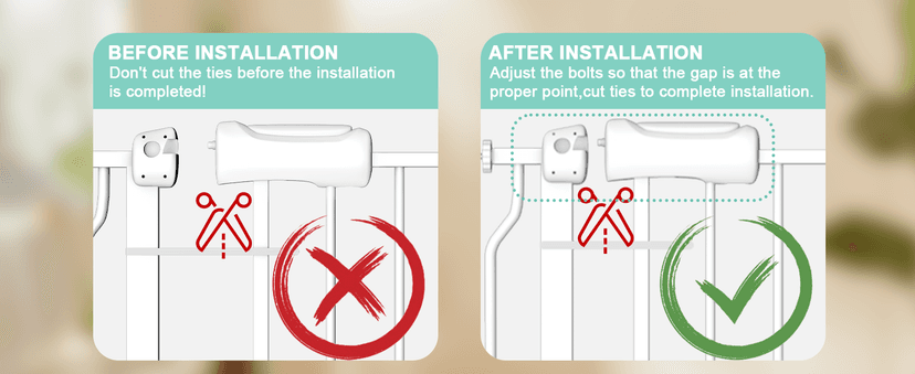 ALLAIBB Extra Wide Pressure Mounted Baby Gate Walk Through Child Kids Safety Toddler Tension White Long Large Pet Dog Gates with Extension for doorways Kitchen (57.48-62.20"/146-158cm, Black)
