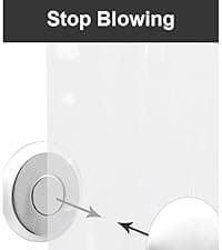 N&Y HOME Waffle Weave Shower Curtain with Snap-in Fabric Liner & Hooks Set - Hotel Style Cream Shower Curtain for Bathroom, Water-Repellent & Washable, Mesh Top Window - 71x72, Cream