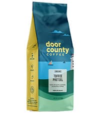 Door County Coffee Jamaican Blue Mountain Blend Non-Flavored - 10 oz Bag - Medium Roast - 100% Arabica - Jamaican Blue Mountain Blend