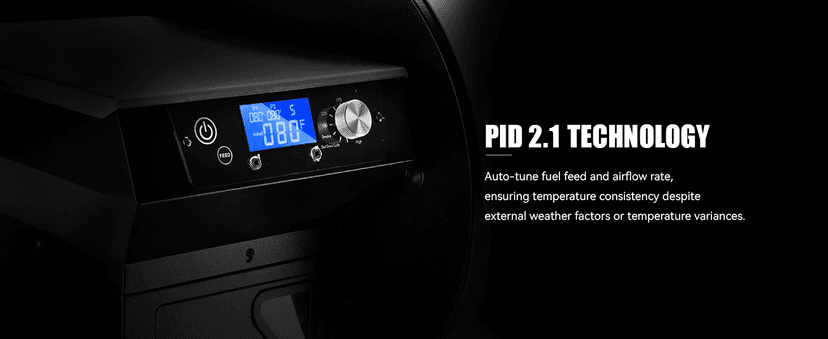 Z GRILLS Wood Pellet Grill Smoker with PID 2.1 Controller, 704 Cooking Area, Meat Probes, Rain Cover for Outdoor BBQ, 7002C