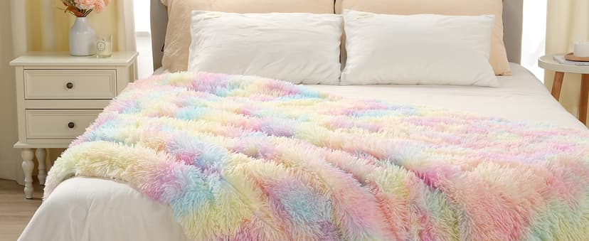 Uttermara Faux Fur Weighted Blanket Twin Size 15 Pounds, 48" x 72" Sherpa Heavy Blanket Throw for Couch Sofa Bed, Super Soft Plush Fleece & Warm Cozy Sherpa Reverse, Great for Calming and Relax, Gray