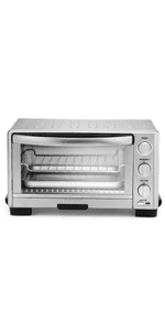 Cuisinart Convection Toaster Oven, Stainless Steel, 16.93"D x 20.87"W x 11.42"H, TOB-260N1