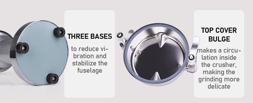 550g Grain Mill, 304 Stainless Steel Spice Grinder, 2000W High-speed Commercial Flour Mill, Superfine Flour Mill Grinder for Home, Grain Mill for Flour