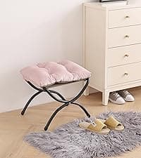 LITA Lazy Chair with Ottoman, Modern Accent Leisure Upholstered Lazy Sofa Armchair, Contemporary Lounge Reading Chair with Armrests and a Side Pocket for Living Room, Bedroom & Small Space, Dark Grey