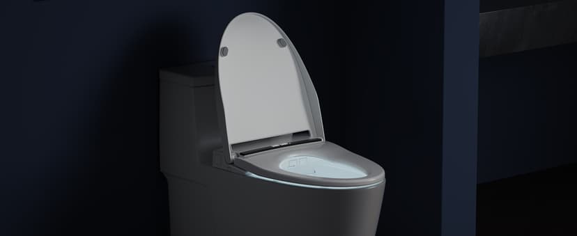 VALBELV Bidet Toilet Seat with Dryer & Warm Water, Self Cleaning Electric Elongated Bidet Attachment for Toilet with Rear/Front/SPA Wash, Slow Close Toilet Seat with Remote Control