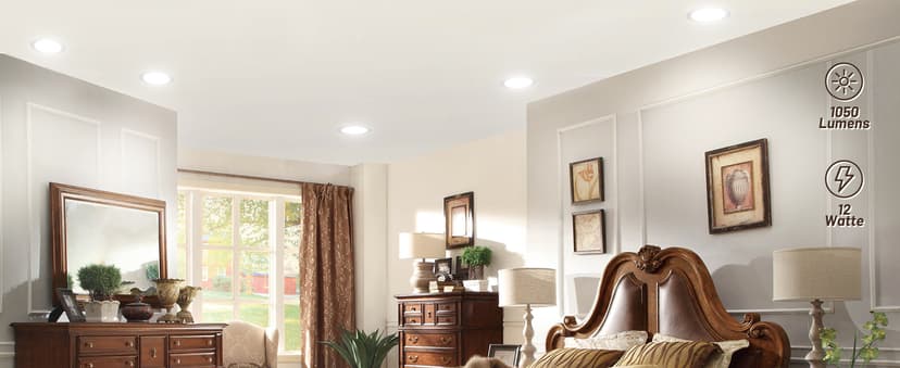 Amico 24 Pack 6 Inch 5CCT Ultra-Thin LED Recessed Ceiling Light with Junction Box, 1050LM Brightness, Dimmable Canless Wafer Downlight, 12W, ETL&FCC