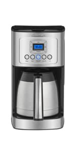 Cuisinart 10-Cup Thermal Classic™ Coffeemaker, Black with Thermal, 10-Cup, Programmable, DCC-1170BKNAS