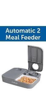 PetSafe Automatic Cat Feeder - Healthy Pet Simply Feed - Automatic Pet Feeder for Cats & Dogs - Timed Pet Feeder with Programmable Portion Control - Holds 24 Cups of Dry or Semi-Moist Dog or Cat Food