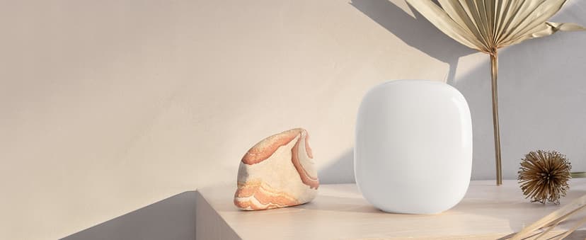 Google Nest WiFi Pro - 6E - Reliable Home Wi-Fi System with Fast Speed and Whole Home Coverage - Mesh Router - 3 Pack - Snow