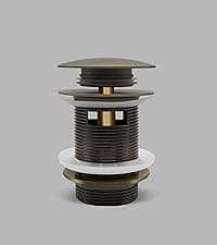 FerdY Bali 59" Acrylic Freestanding Bathtub, Gracefully Shaped Freestanding Soaking Bathtub, Toe-Tap Chrome Drain and Classic Slotted Overflow Included, Glossy White, cUPC Certified