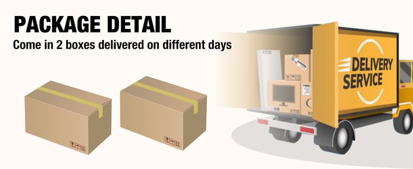 5 Pieces Patio Furniture Set All-Weather Outdoor Wicker Sectional Conversation Sofa Rattan Patio Seating Sofa with Cushion and Glass Table and Ottoman for Porch,Beige