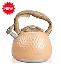 Tea Kettle Stovetops, 2.7 Quart Food Grade Stainless Steel Water kettles for Stove Top Teatop with Anti-hot Ergonomic Handle,Suitable for All Heat Sources