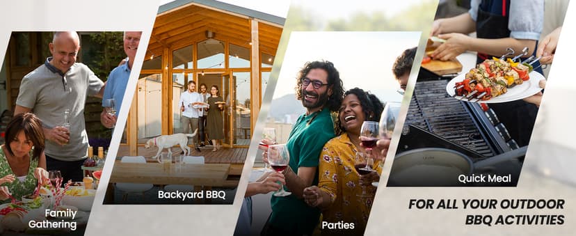 Royal Gourmet GA5401T 5-Burner Propane Gas Grill with Sear Burner and Side Burner, Stainless Steel BBQ Grill with 632 Sq. In. Grilling Area for Outdoor Barbecue Cooking, 64,000 BTUs, Silver