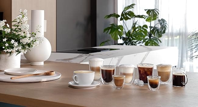 De'Longhi Magnifica Plus Fully Automatic Espresso Machine with Automatic Milk Frother for 18+ One Touch Recipes, Built-in Grinder, ECAM32070SB