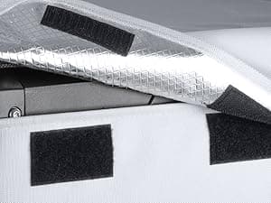 ICECO VL75ProD Portable Refrigerator, 12v Dual Zone Fridge Freezer with SECOP, 0°F to 50°F, 79Qt 12V Portable Freezer with Reversible Lid, Car Fridge portable AC/DC For Car, Camping |with Cover