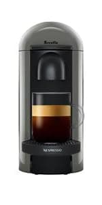 Nespresso Vertuo Coffee and Espresso Maker by Breville, Matte Black with Aeroccino Milk Frother