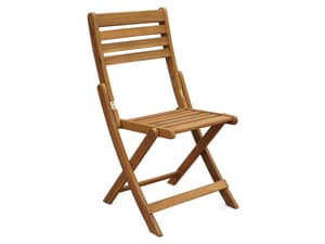 Tranquillo Oasis Wooden Rocking Chair for Patio, Porch, or Indoor Use – Classic Acacia Wood Rocker with Sturdy Frame, Comfortable Slatted Seat, Smooth Rocking Motion – Farmhouse Outdoor Chair
