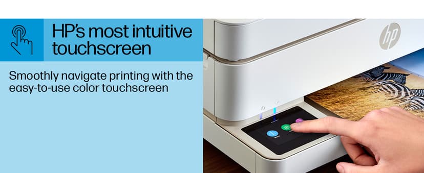 HP Envy 6555e Wireless All-in-One Color Inkjet Printer, Print, scan, Copy, Duplex Printing Best-for-Home, 3 month Instant Ink trial included (714N5A)