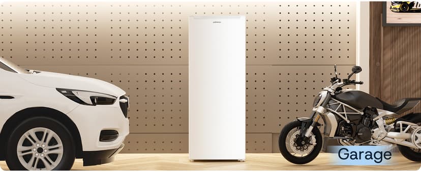 Upstreman 7.0 Cu.Ft Upright Freezer Large Capacity Convertible Refrigerator/Freezer, 5 Adjustable Shelves, Energy Efficient, Garage Ready, Reversible Door for Basement, Dorm, Apartment,White