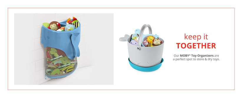 Skip Hop Baby Bath Tub, Moby Recline and Rinse